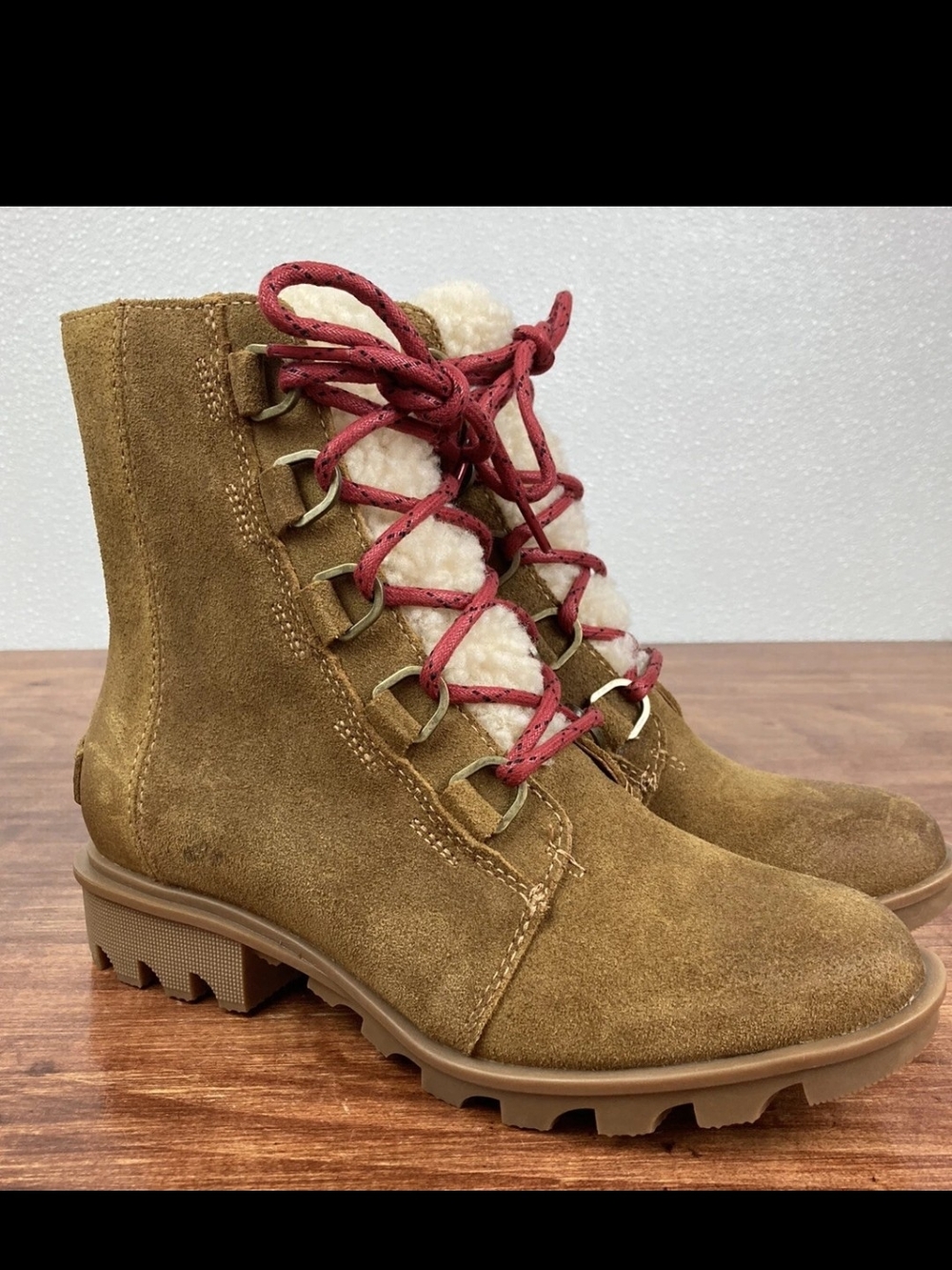 Womens Sorel Lace Up Phoenix Boots Sz 10